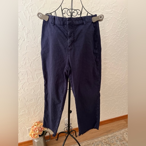 Frank & Eileen Navy Kinsale Pants - Picture 3 of 16